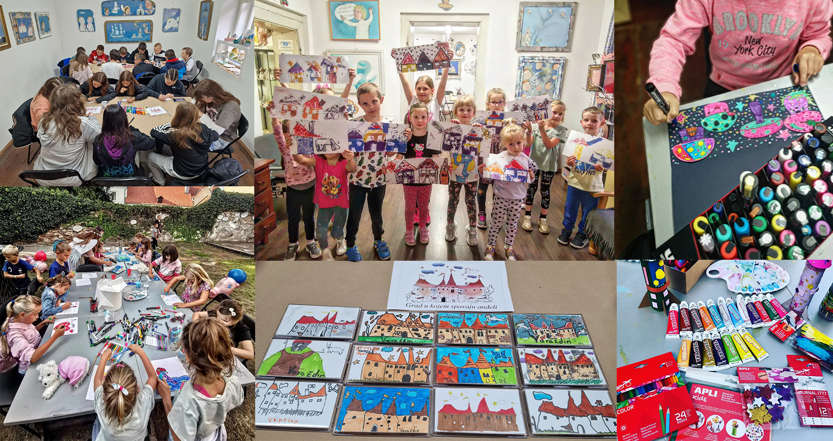 Likovno kreativne radionice za djecu u Muzeju anđela