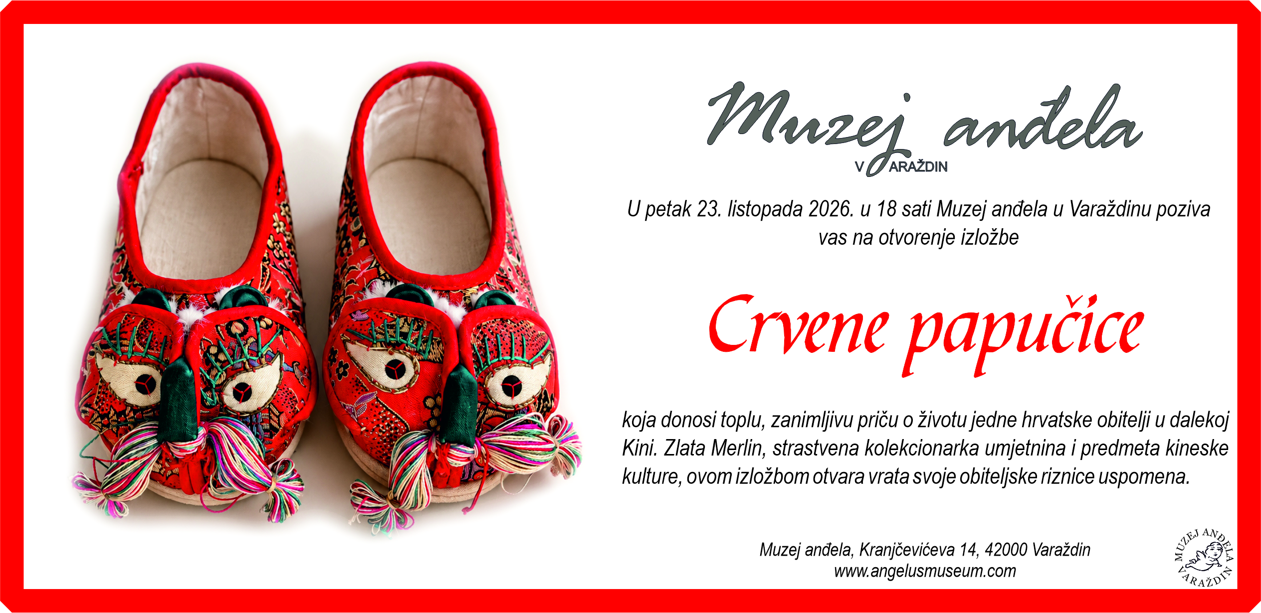 Otvorenje izložbe „Crvene papučice“